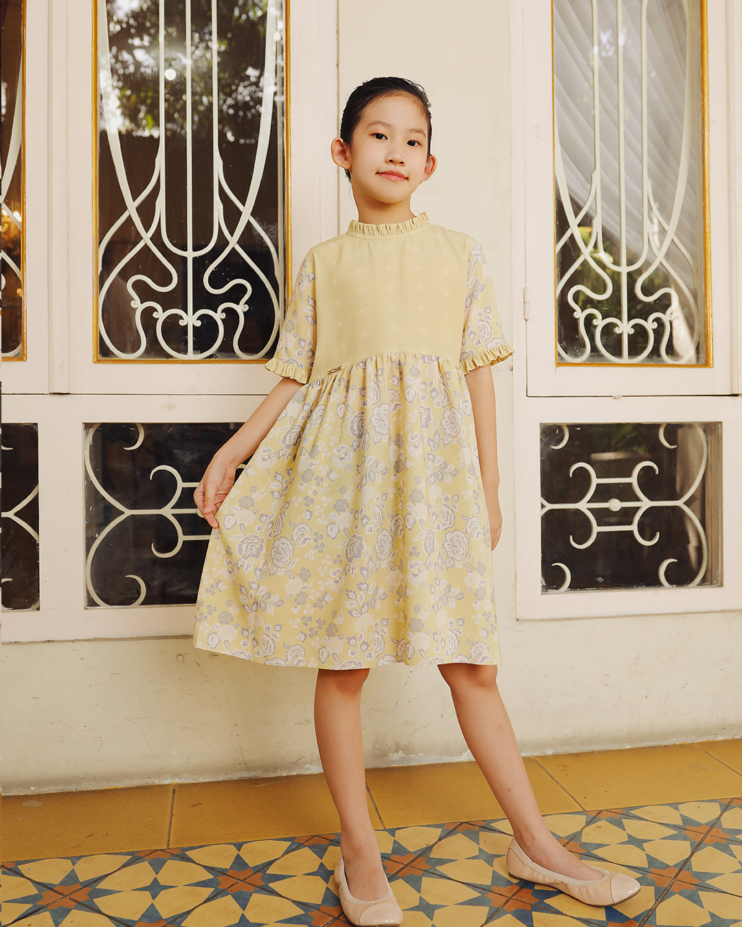 SASMITA DRESS ANAK - LEMONADE