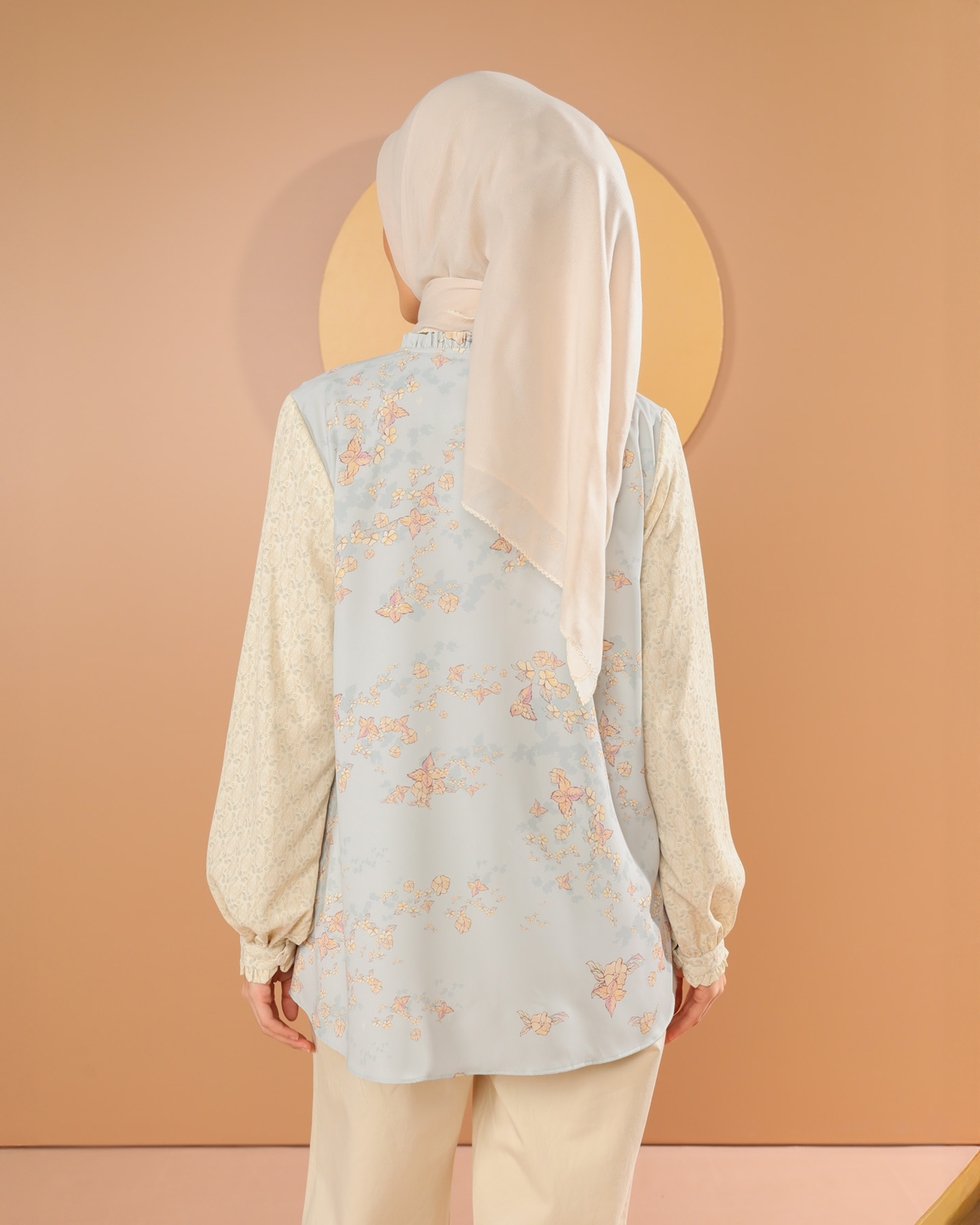 SERA BLOUSE - GREY