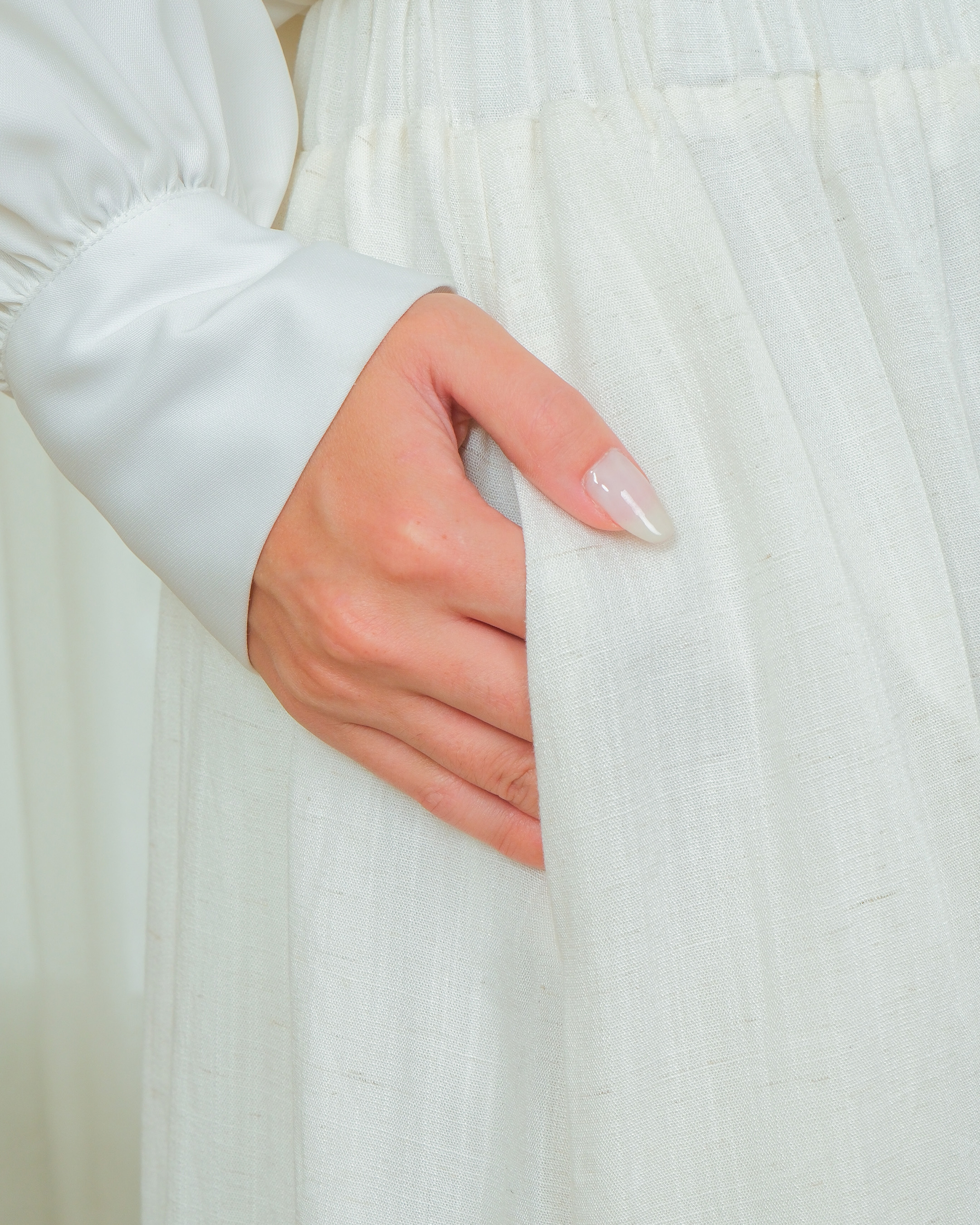 TANYA SKIRT - BROKEN WHITE