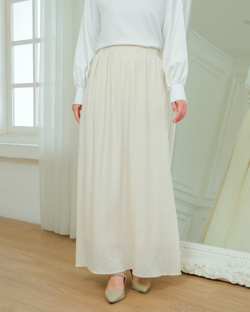 Image of TANYA SKIRT - CREAM