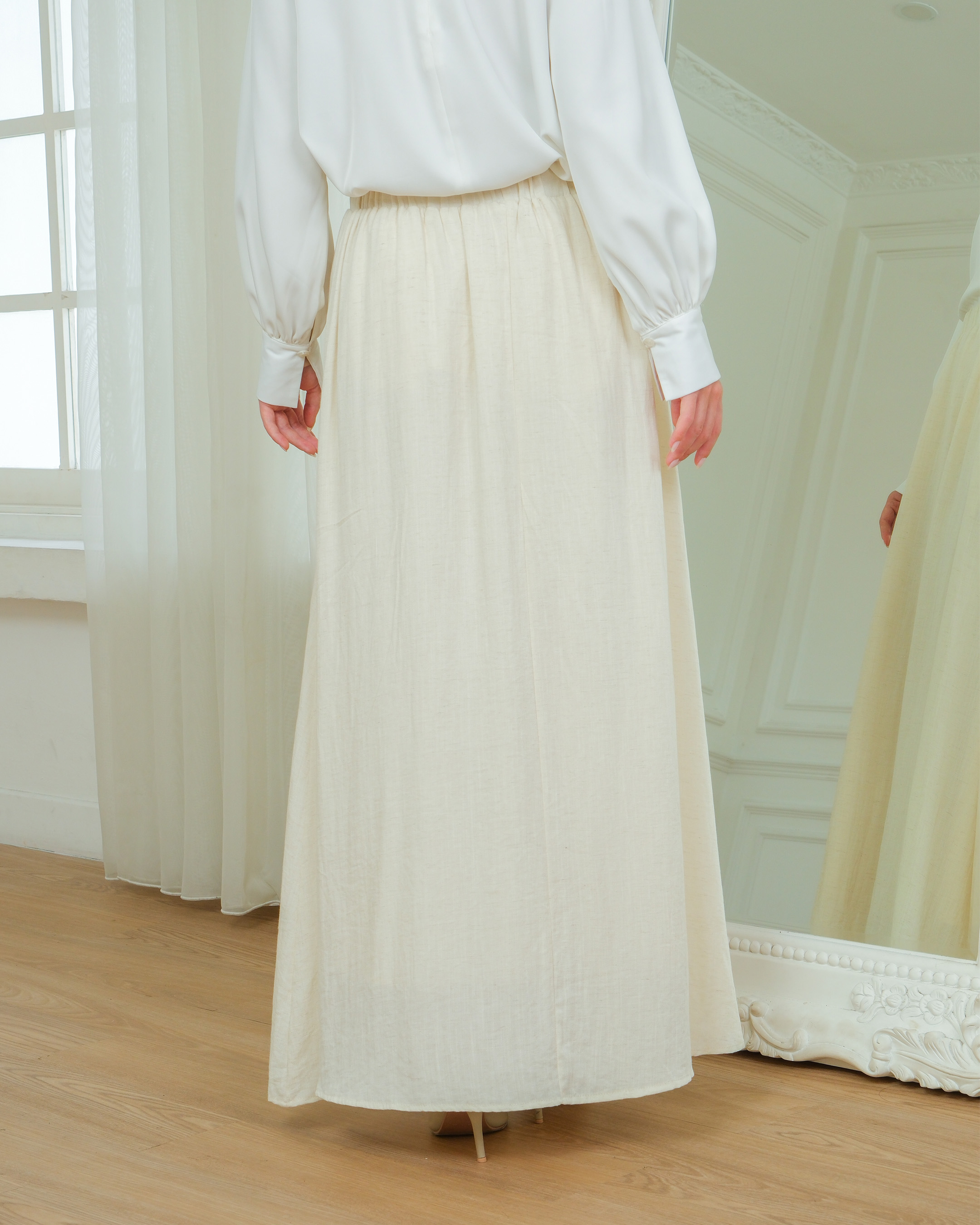 TANYA SKIRT - CREAM