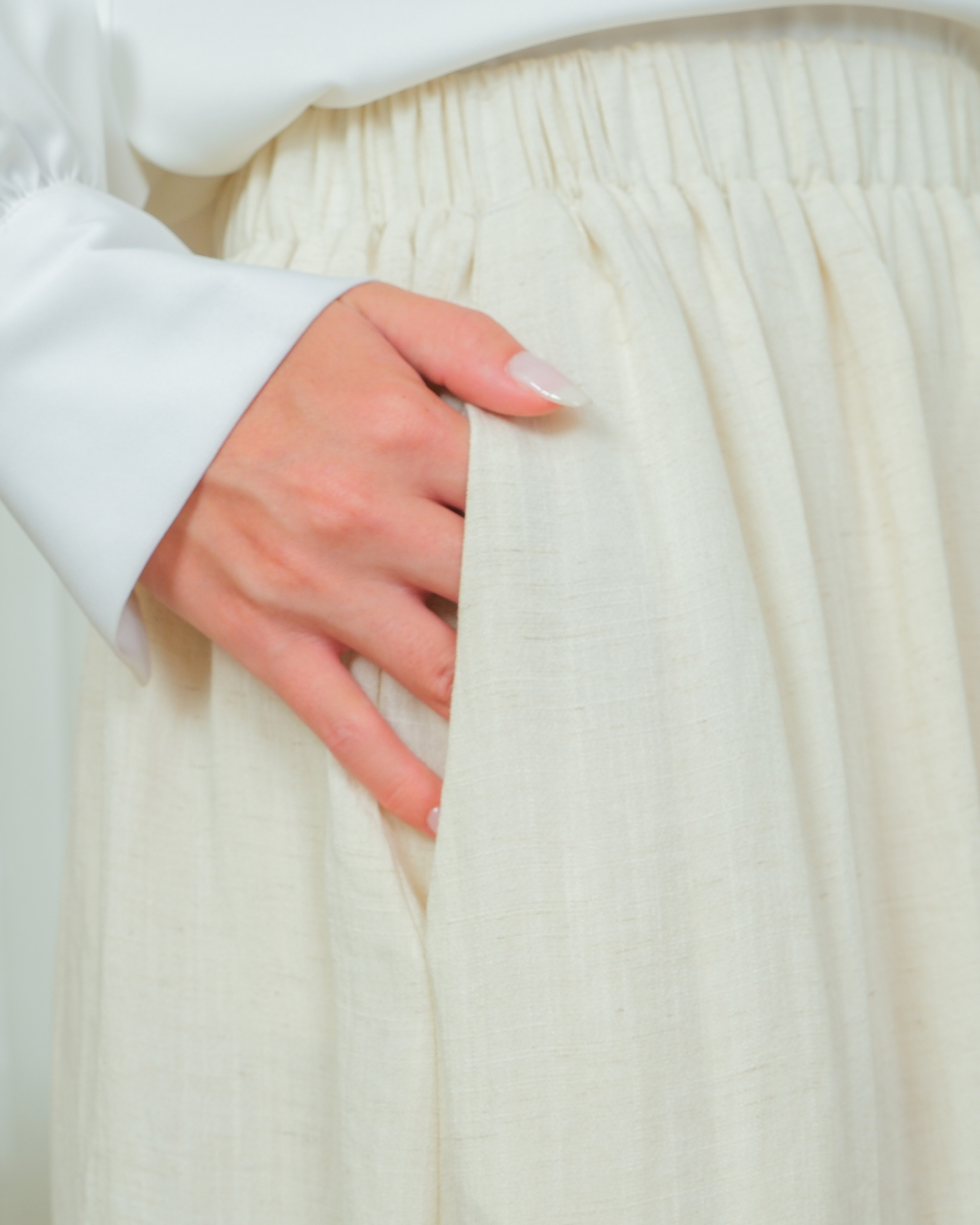 TANYA SKIRT - CREAM