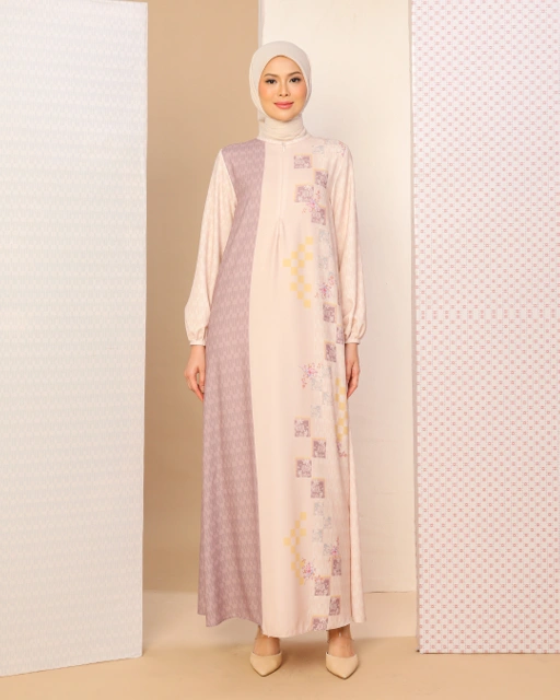 Image of TEALIA DRESS - MAUVE