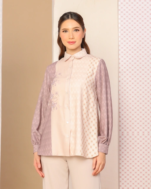 Image of TEALIA SHIRT - MAUVE