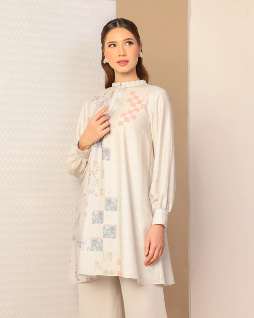 Image of TEALIA TUNIC - OCEAN