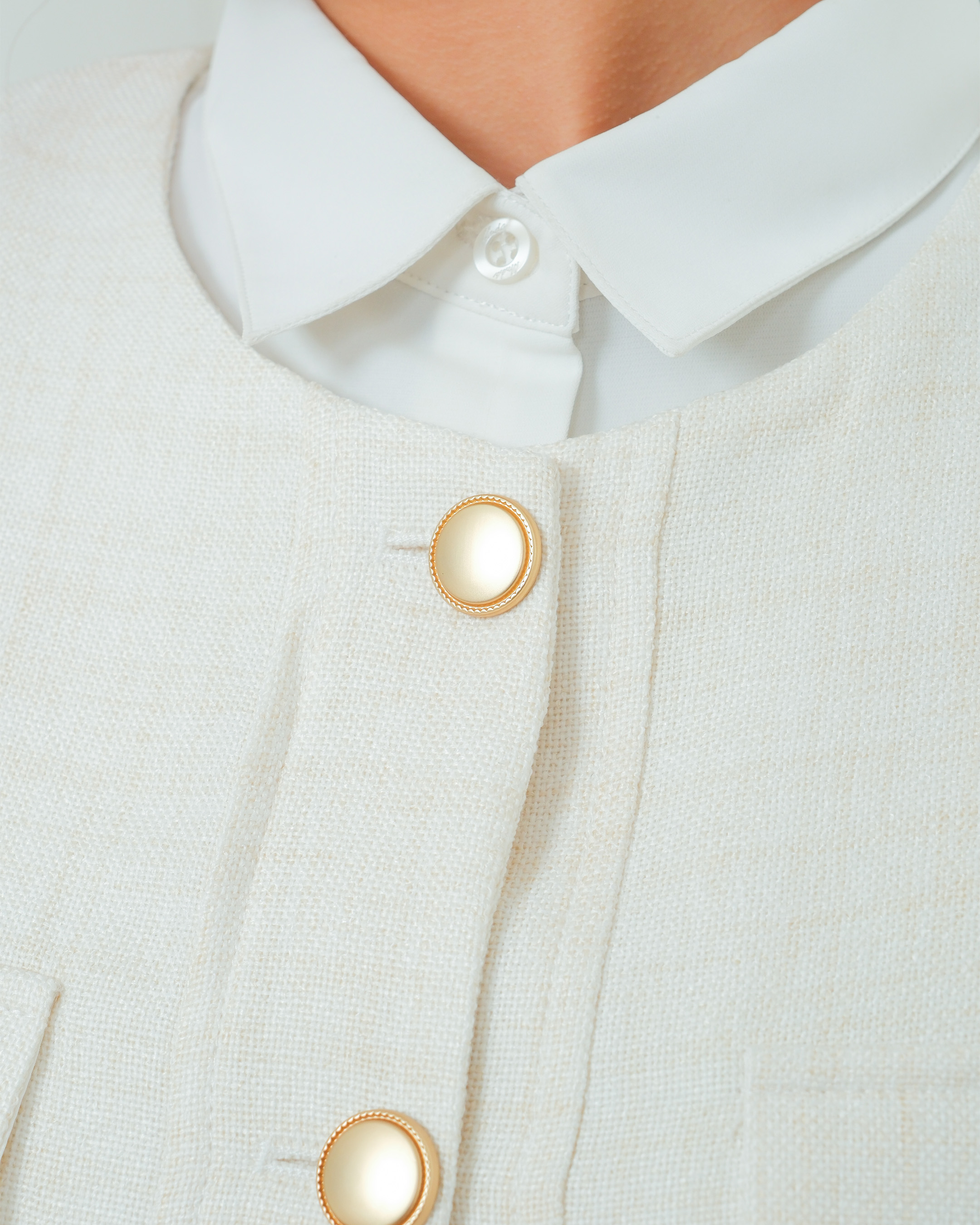 VELA BLAZER - BROKEN WHITE
