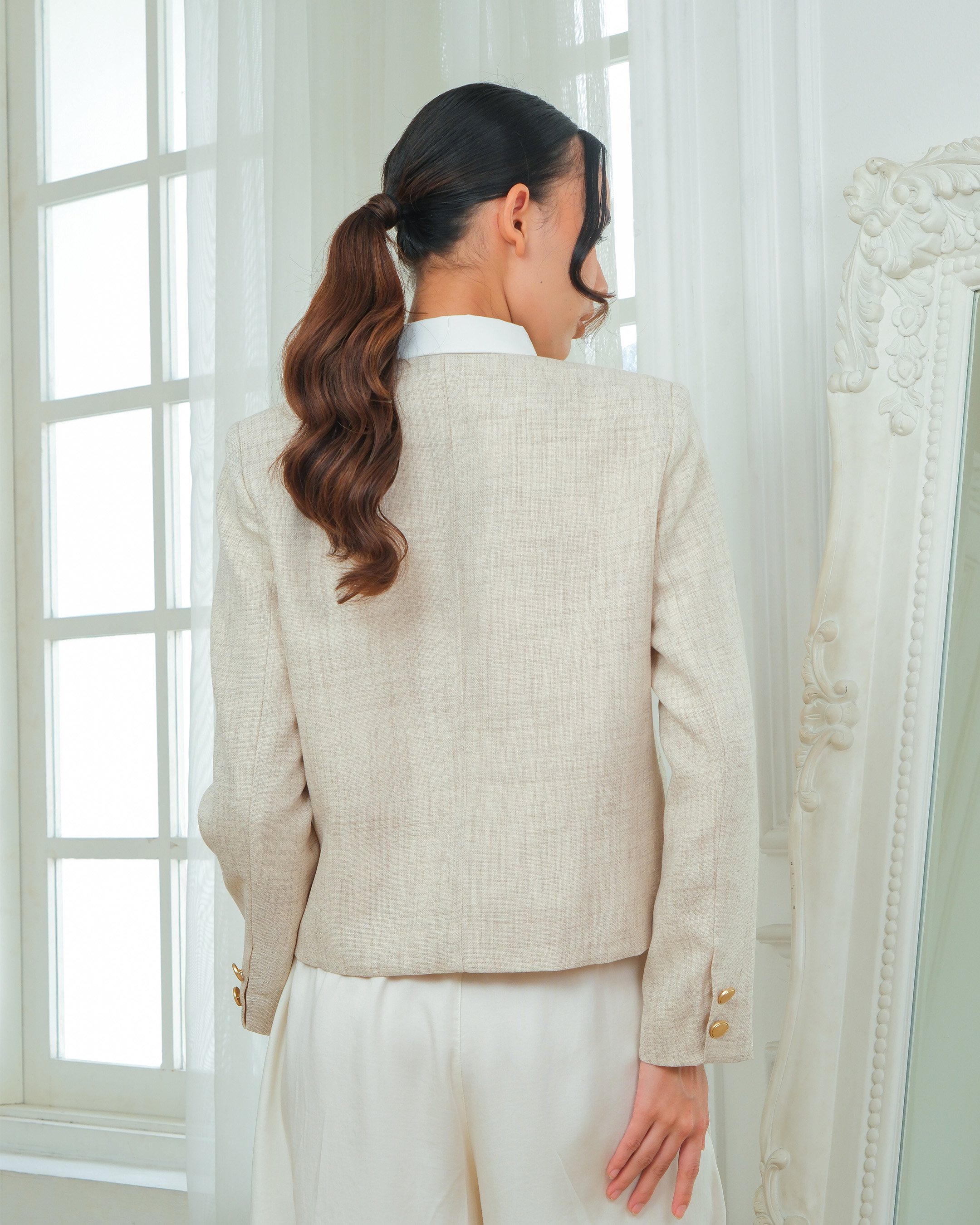 VELA BLAZER - CREAM