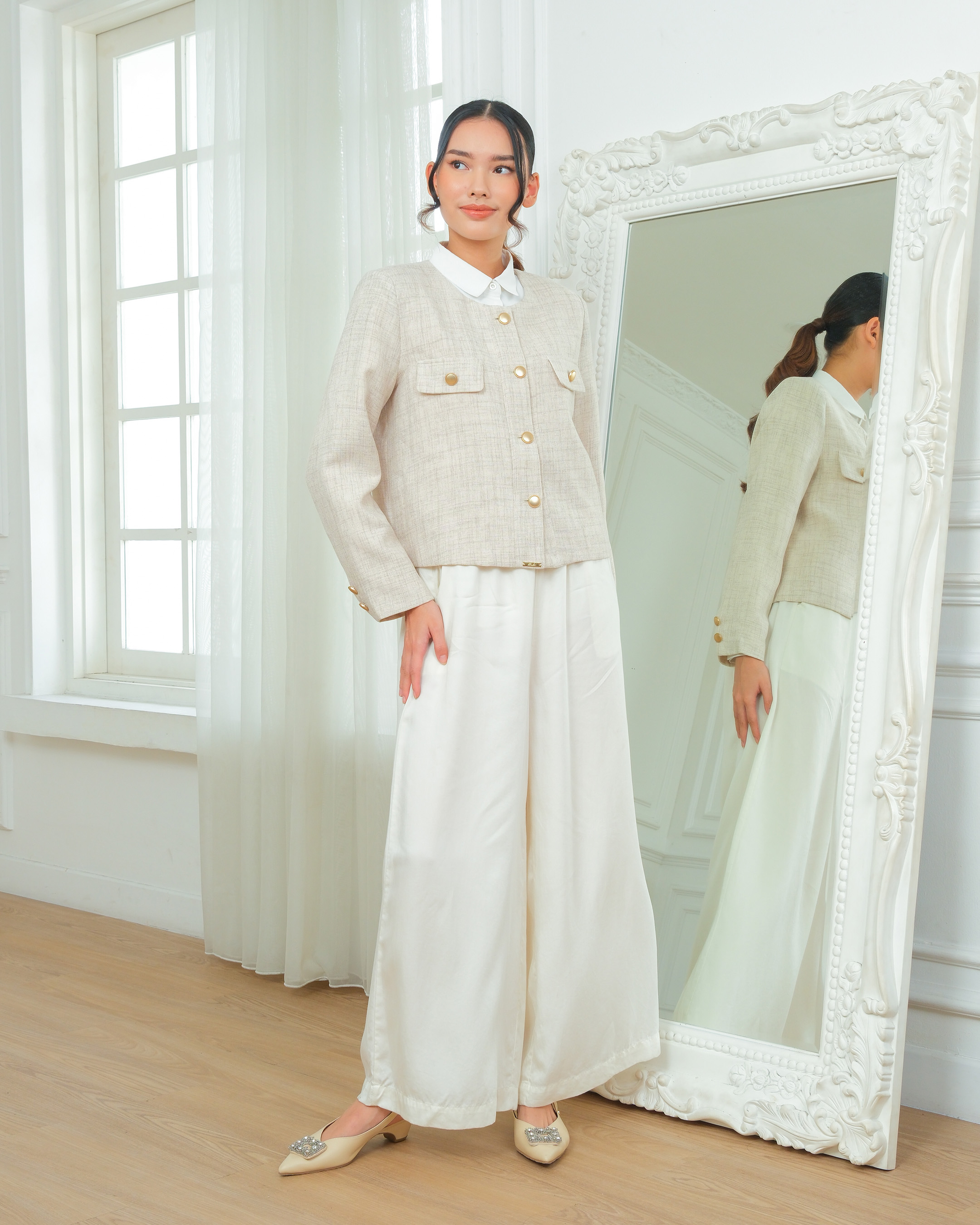 VELA BLAZER - CREAM