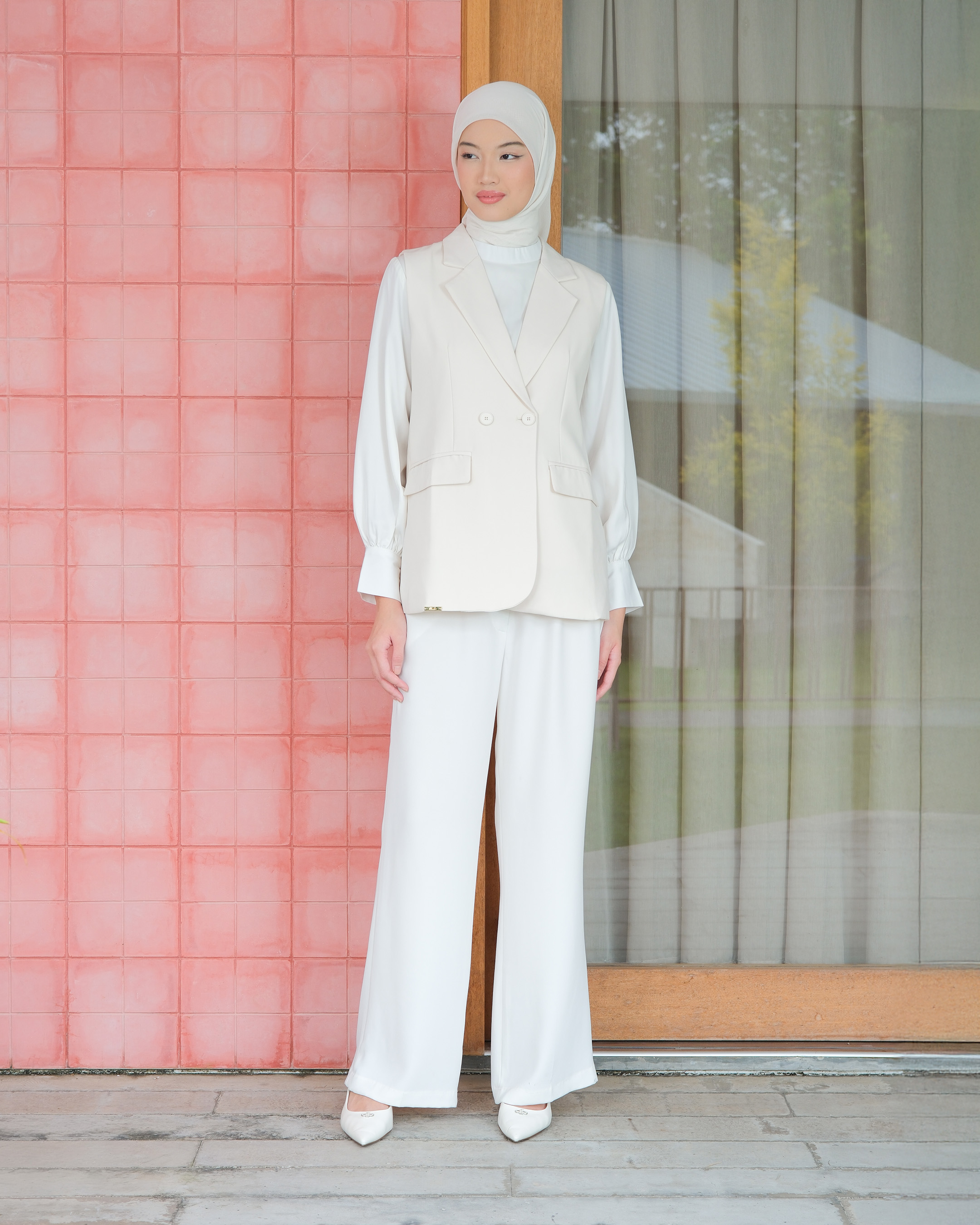 VELA VEST - CREME