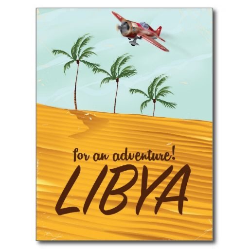 Postcard Libya