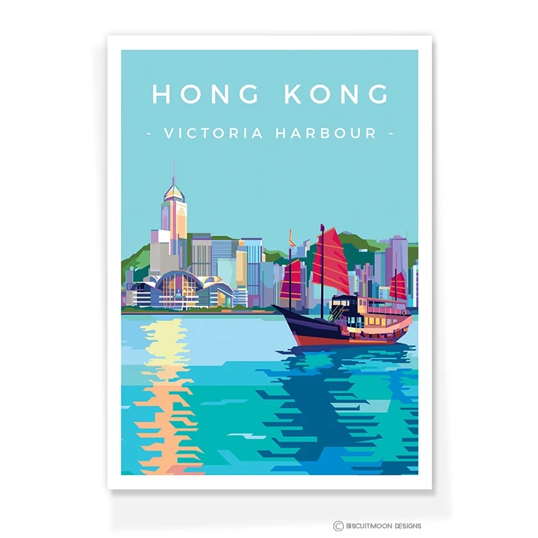 Postcard Hongkong