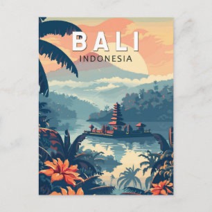 Postcard Indonesia