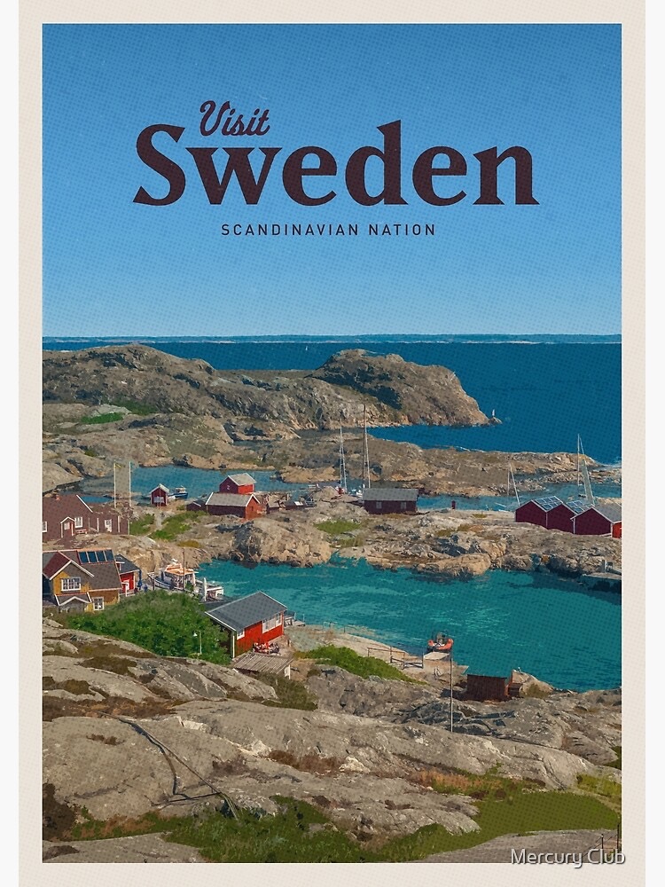Postcard Sweden