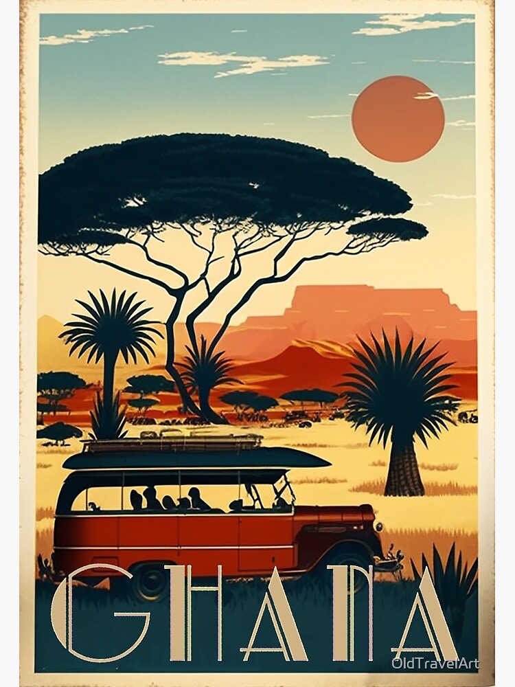 Postcard Ghana