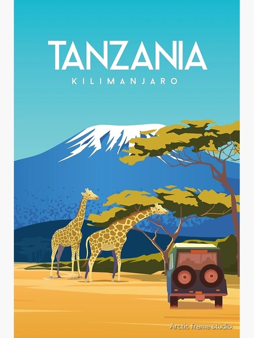 Postcard Tanzania