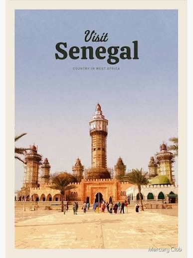Postcard Senegal
