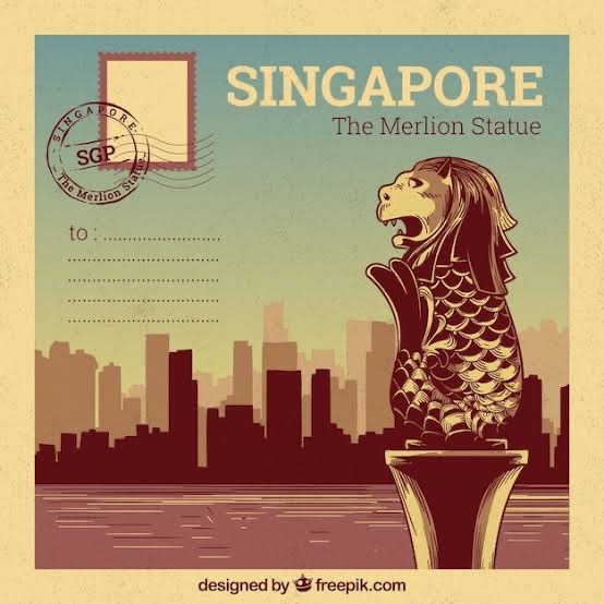 Postcard Singapore