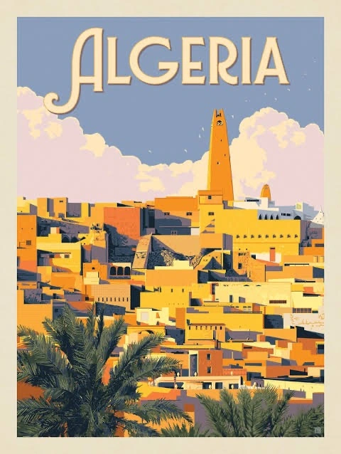 Postcard Algeria