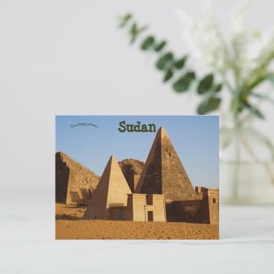 Postcard Sudan