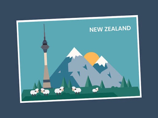 Postcard * New Zealand