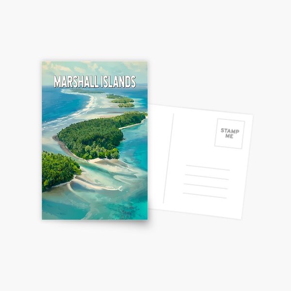Postcard Marshall Islands