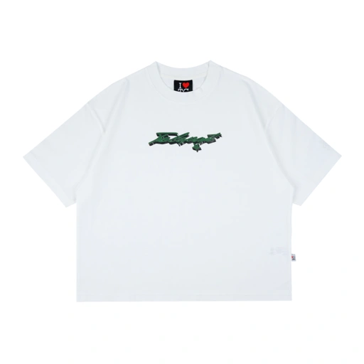 Image of  TSHIRT GREEN 3RD LOGO