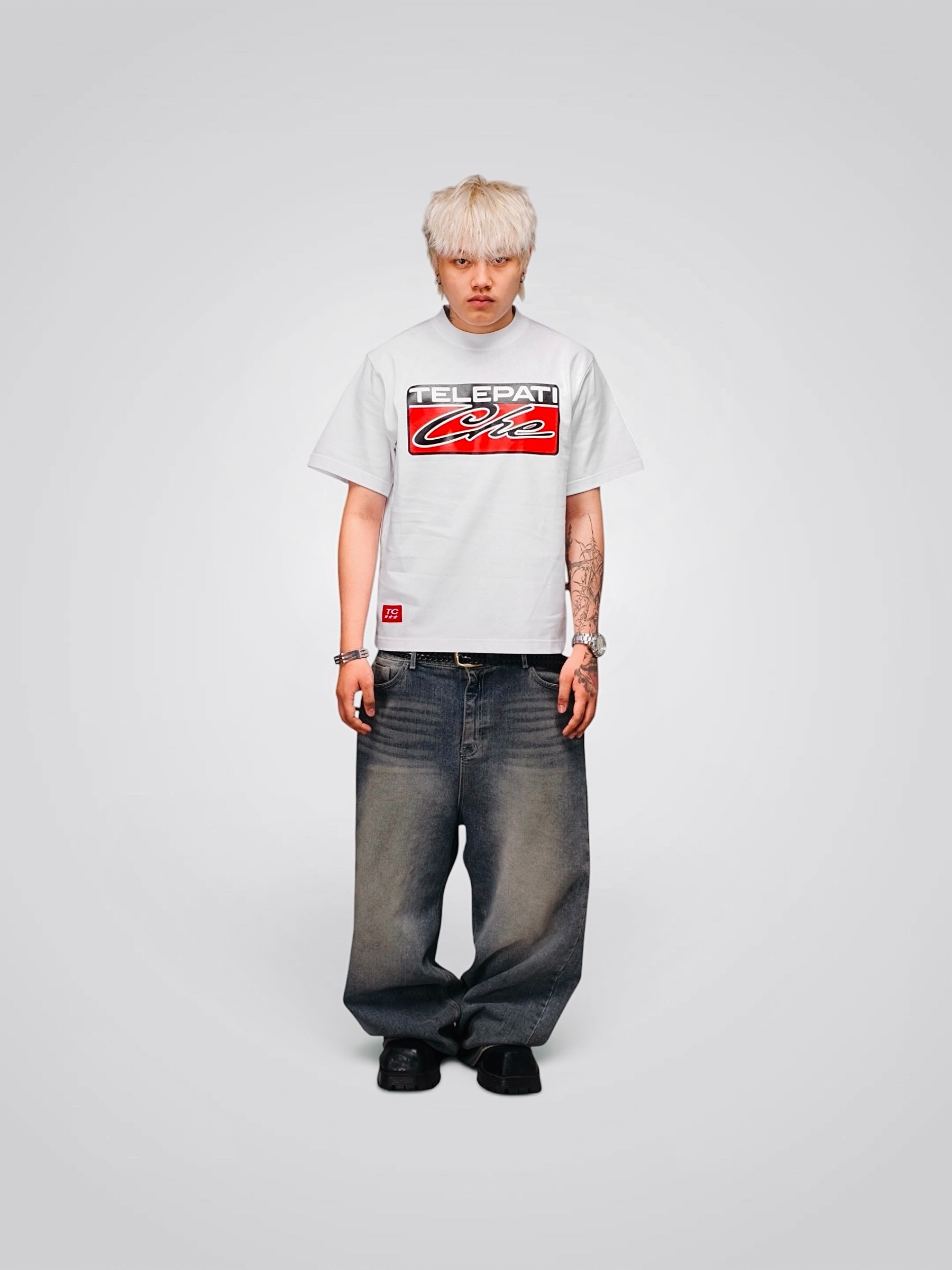 TSHIRT TELEPATI CHE BOX WHITE REGULAR FIT 