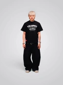 TSHIRT TELEPATI MOTION BLACK REGULAR FIT
