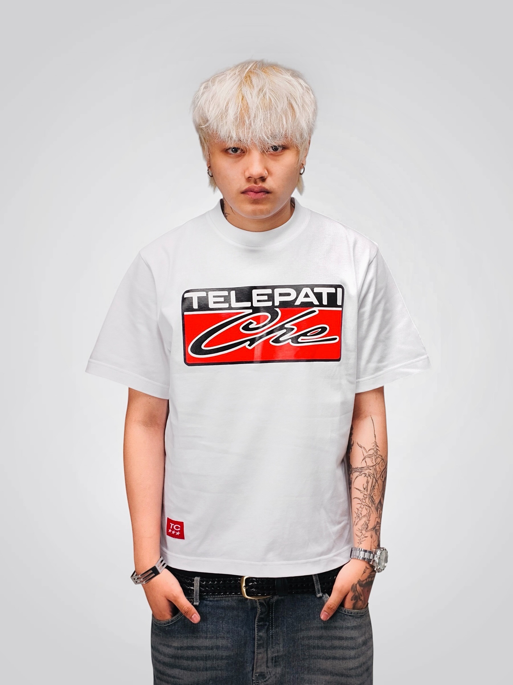 TSHIRT TELEPATI CHE BOX WHITE REGULAR FIT 