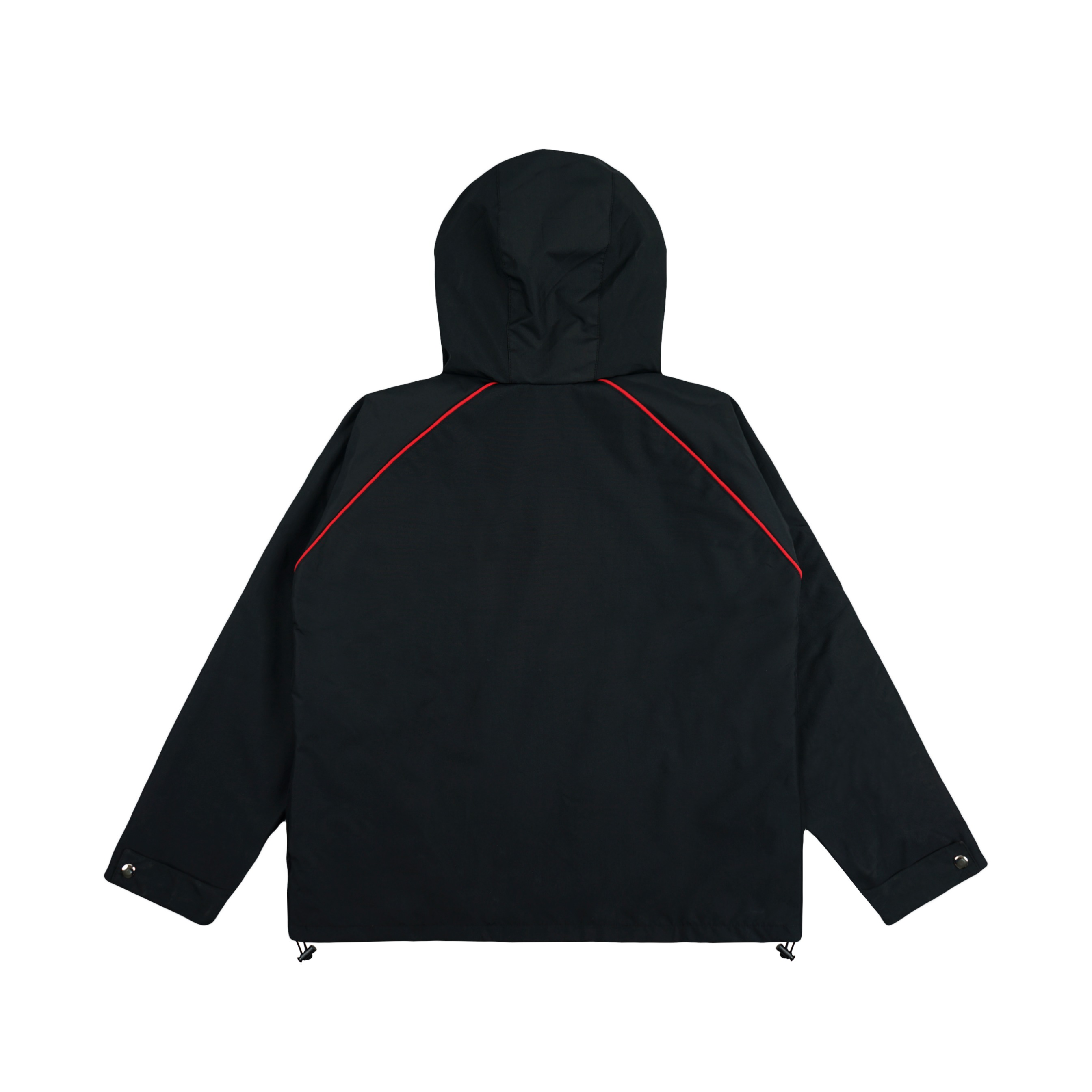 JACKET BLACK STRIPE RED