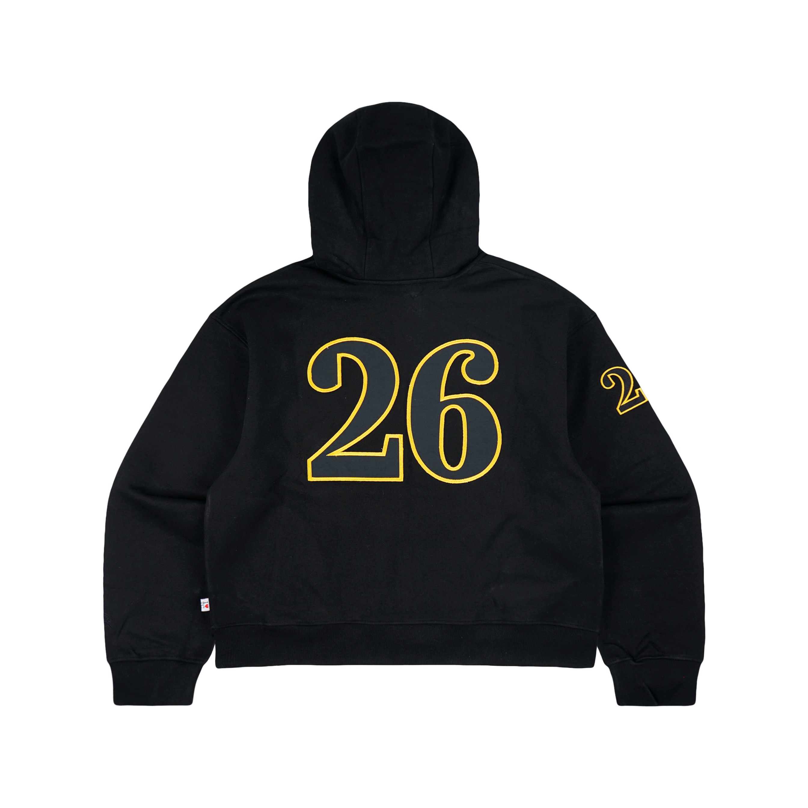 HOODIE POLO CLUB 26 BLACK