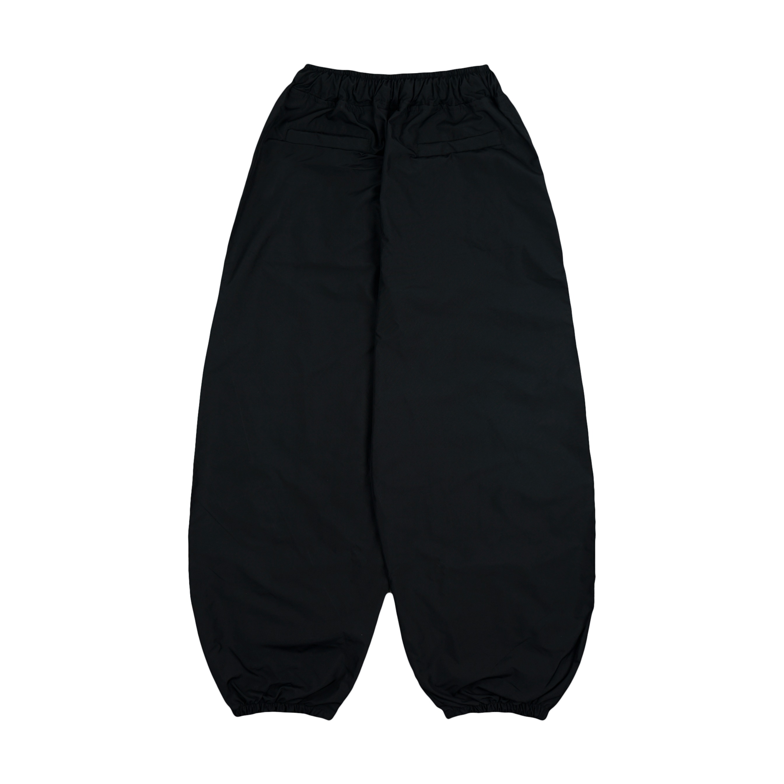 TRACKPANTS JOGER BLACK STRIPE RED
