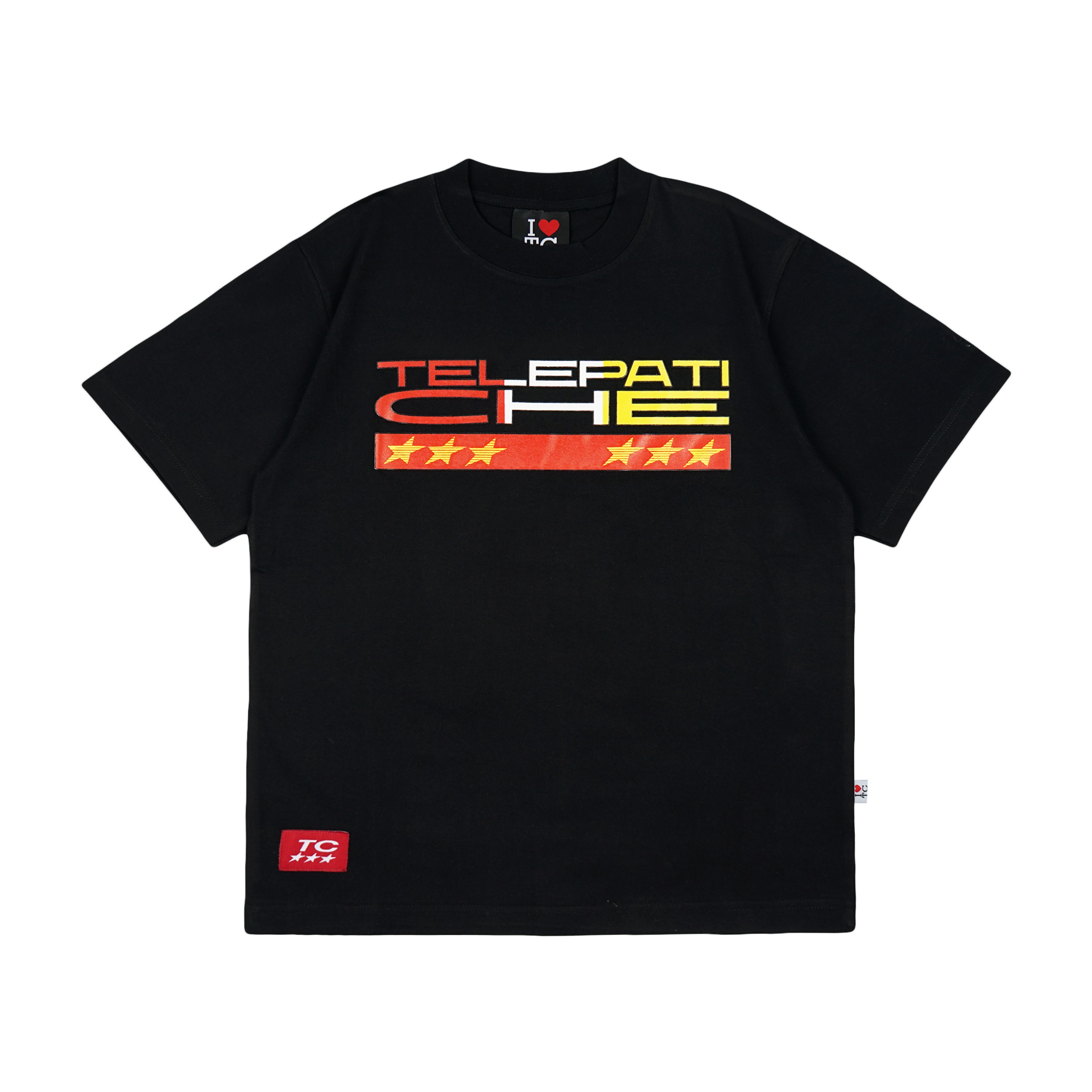 TSHIRT TELEPATI CHE STARLINE BLACK REGULAR FIT