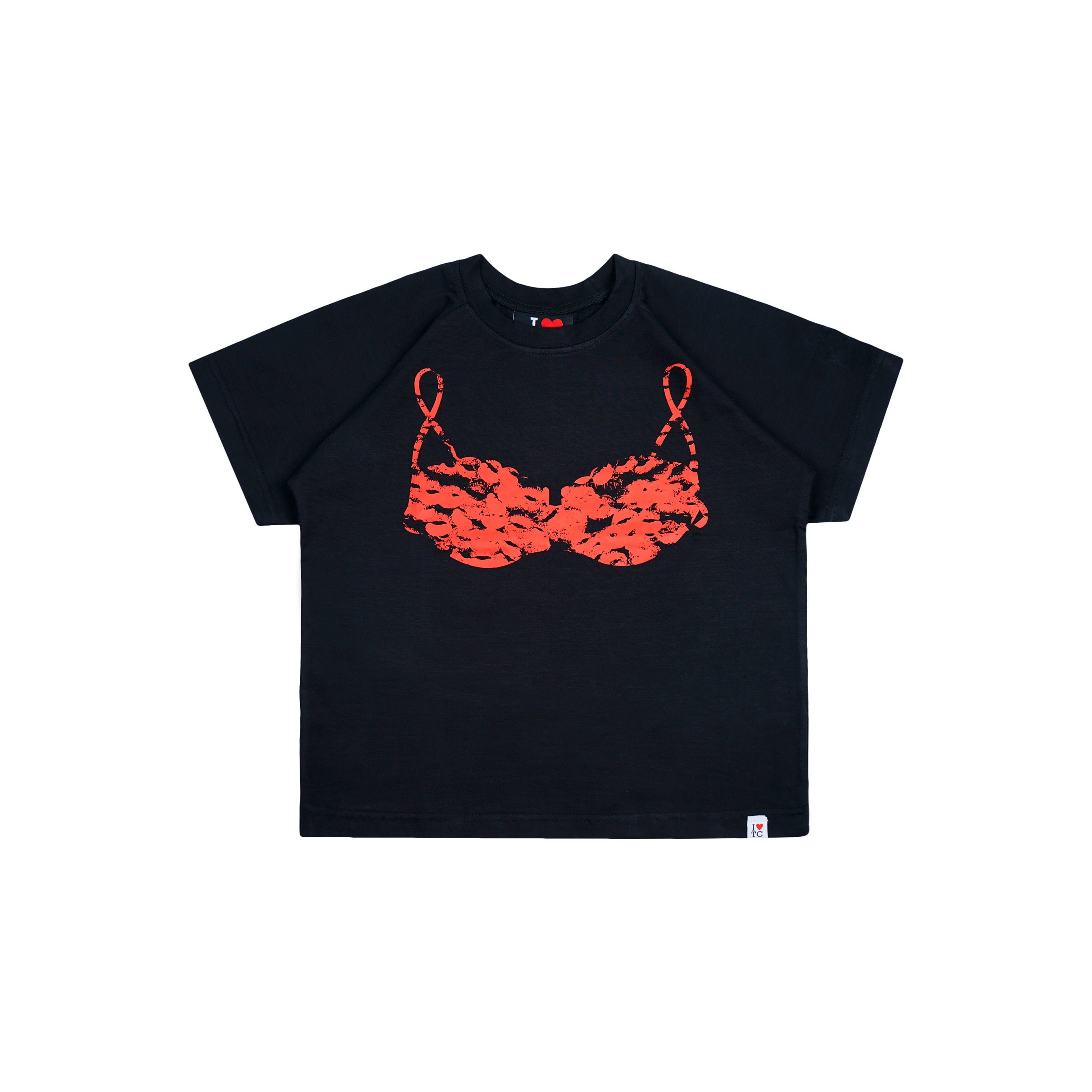 BABY TEE BRA KISS