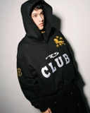 HOODIE POLO CLUB 26 BLACK