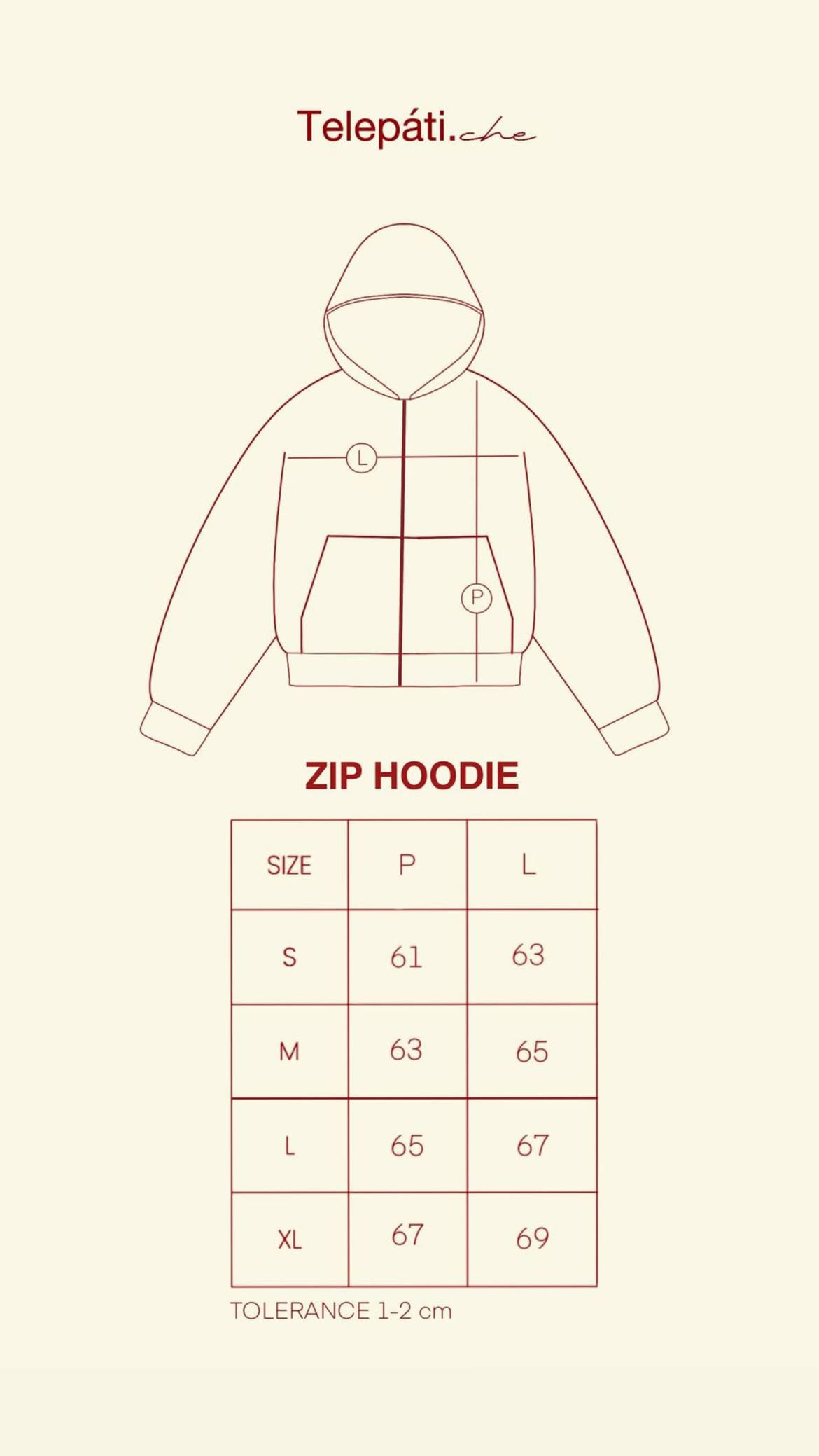 ZIP HOODIE ANGLE KISS MARK BLACK