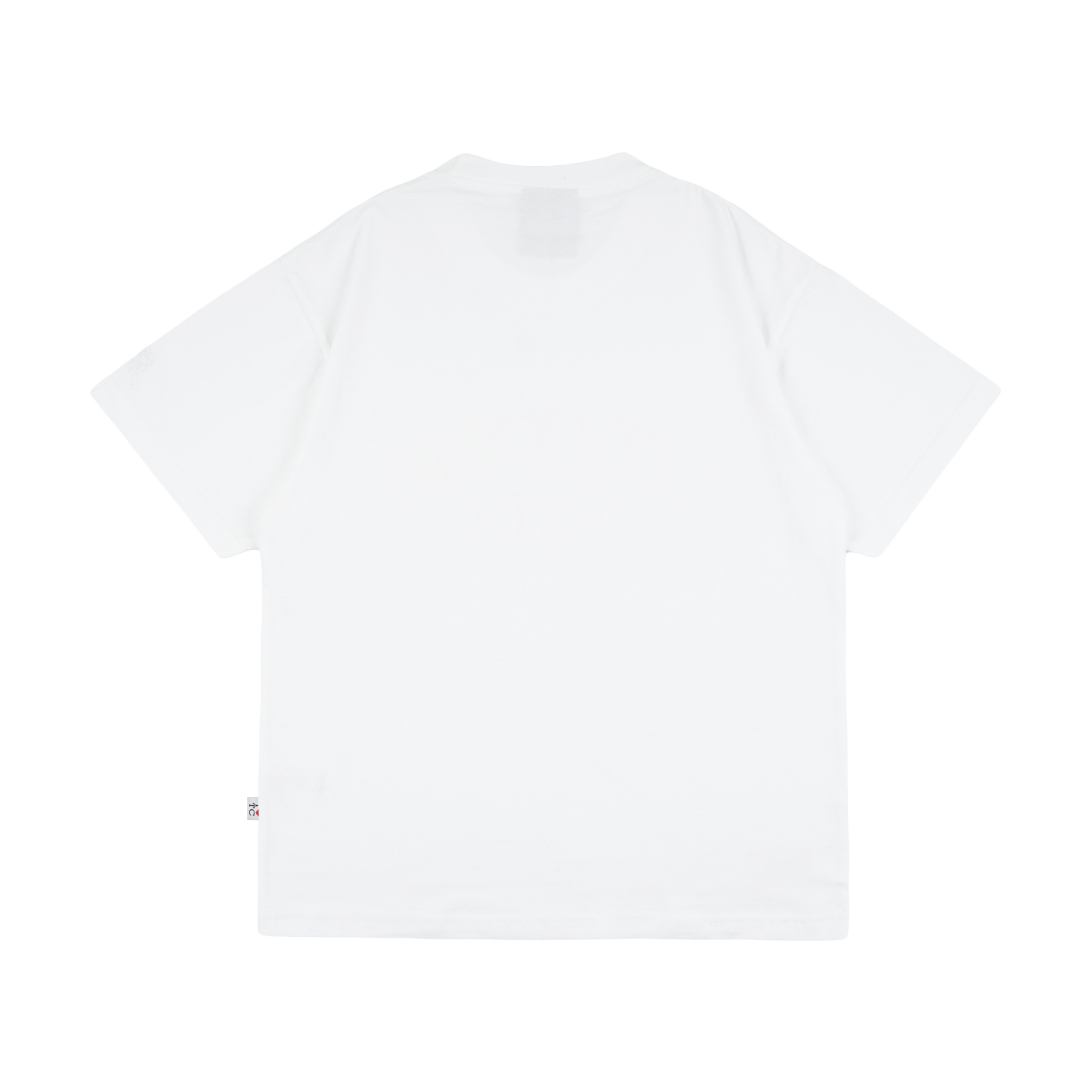 TSHIRT SIGNATURE CURVE TELEPATI WHITE REGULAR FIT