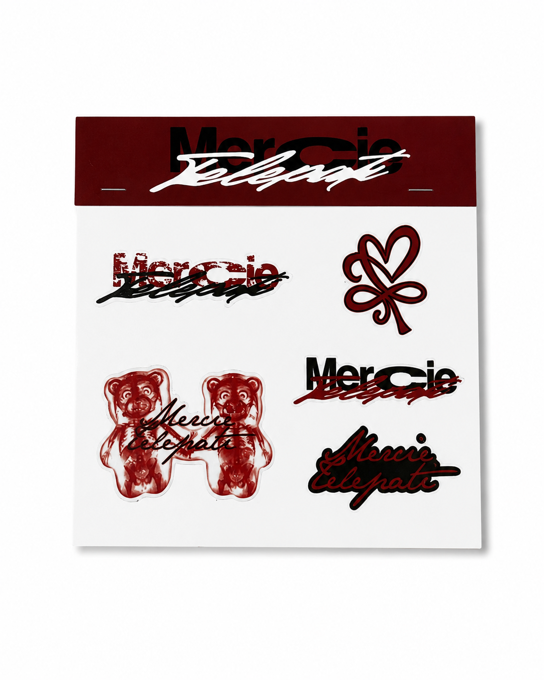 STICKER PACK TELEPATI.CHE X MERCIE