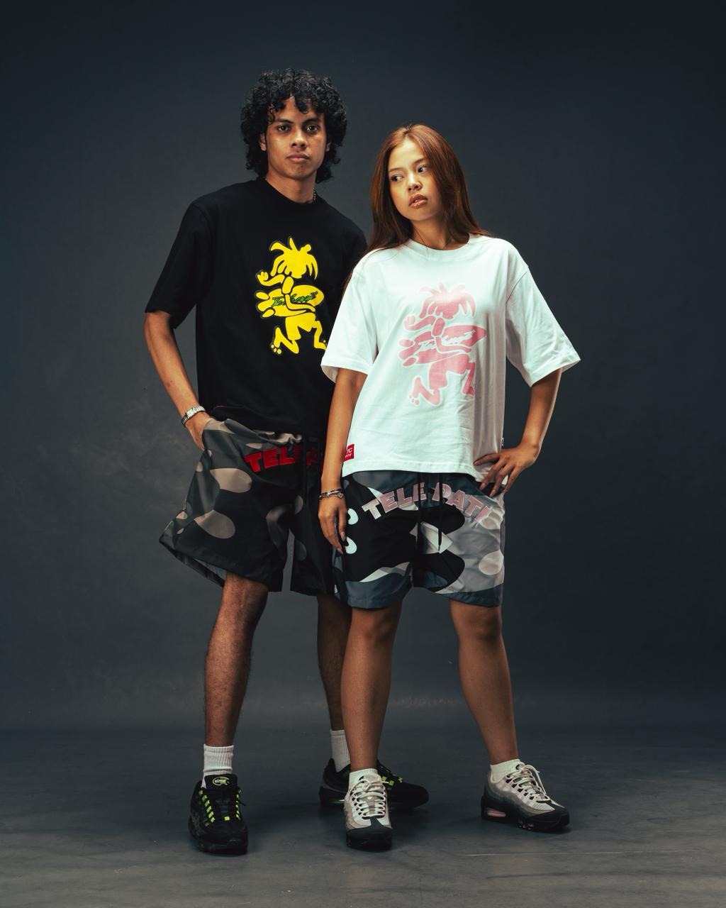 T-SHIRT SURFING SUMMER BLACK