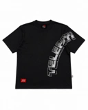 TSHIRT SIGNATURE CURVE TELEPATI BLACK REGULAR FIT