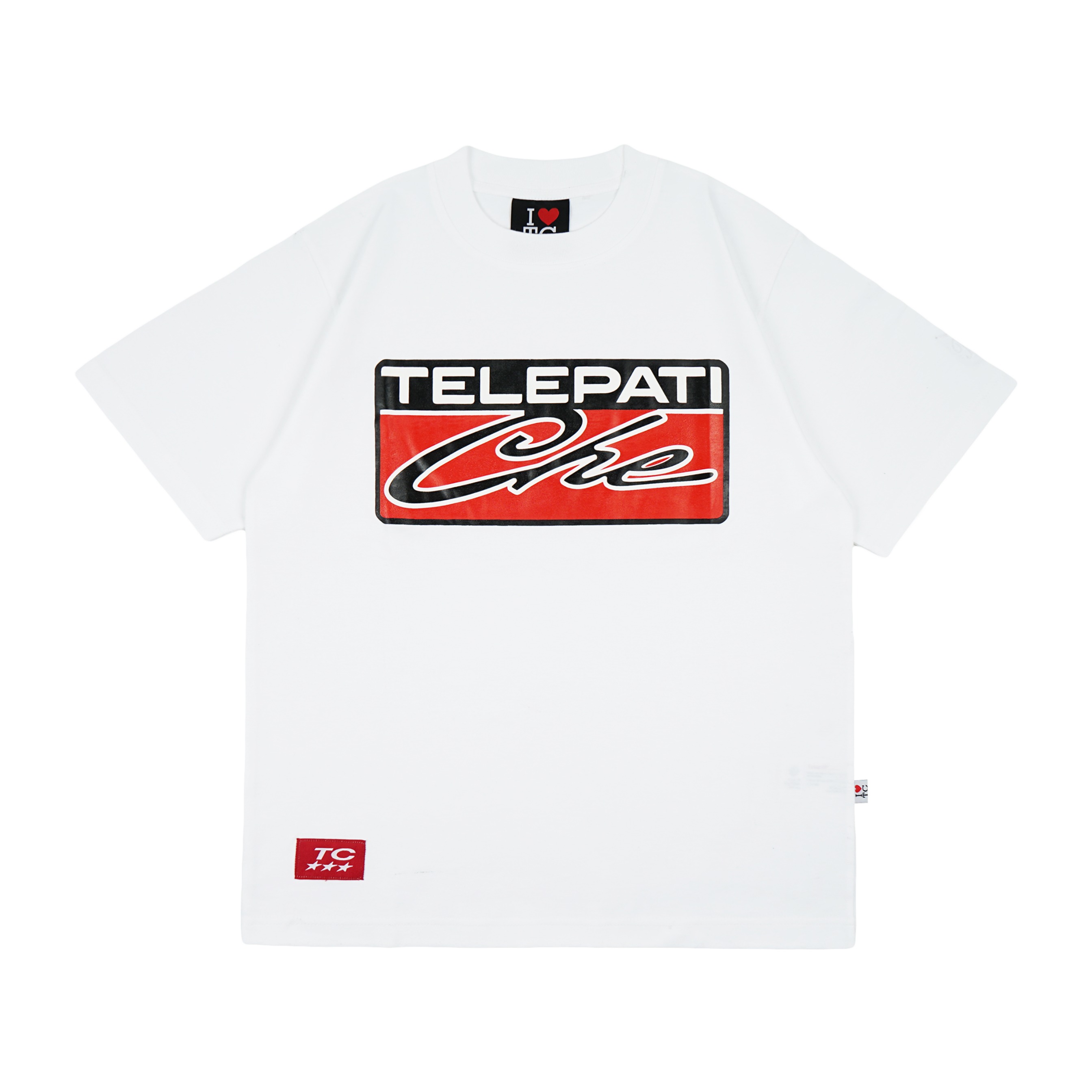 TSHIRT TELEPATI CHE BOX WHITE REGULAR FIT 