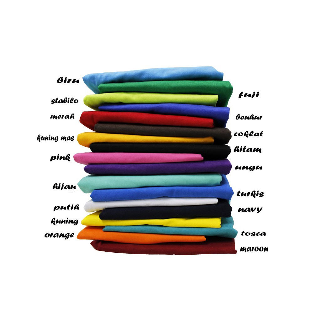 FortKlass KAOS POLOS PRIA COTTON COMBED 30S REGULER FIT KAOS OBLONG REGULER UNISEX MIX