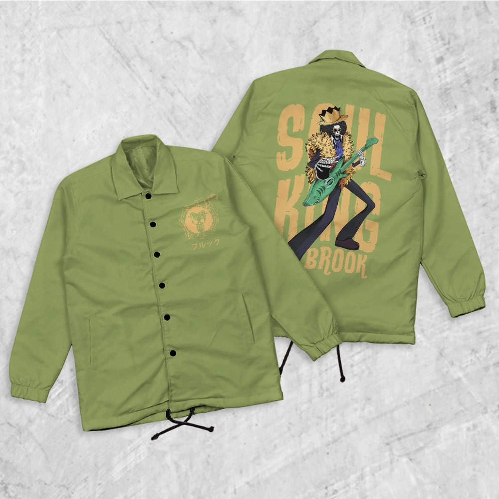 FortKlass BROOK Jaket Coach Pria Jaket Parasut Unisex