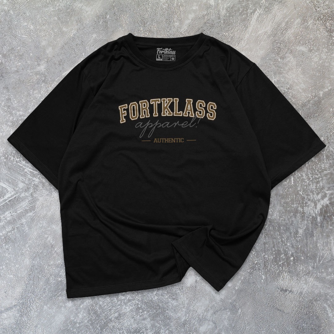 FortKlass Kaos Oversize FORTKLASS T-Shirt Cowok Premium Kaos Pria Lengan Pendek Jumbo