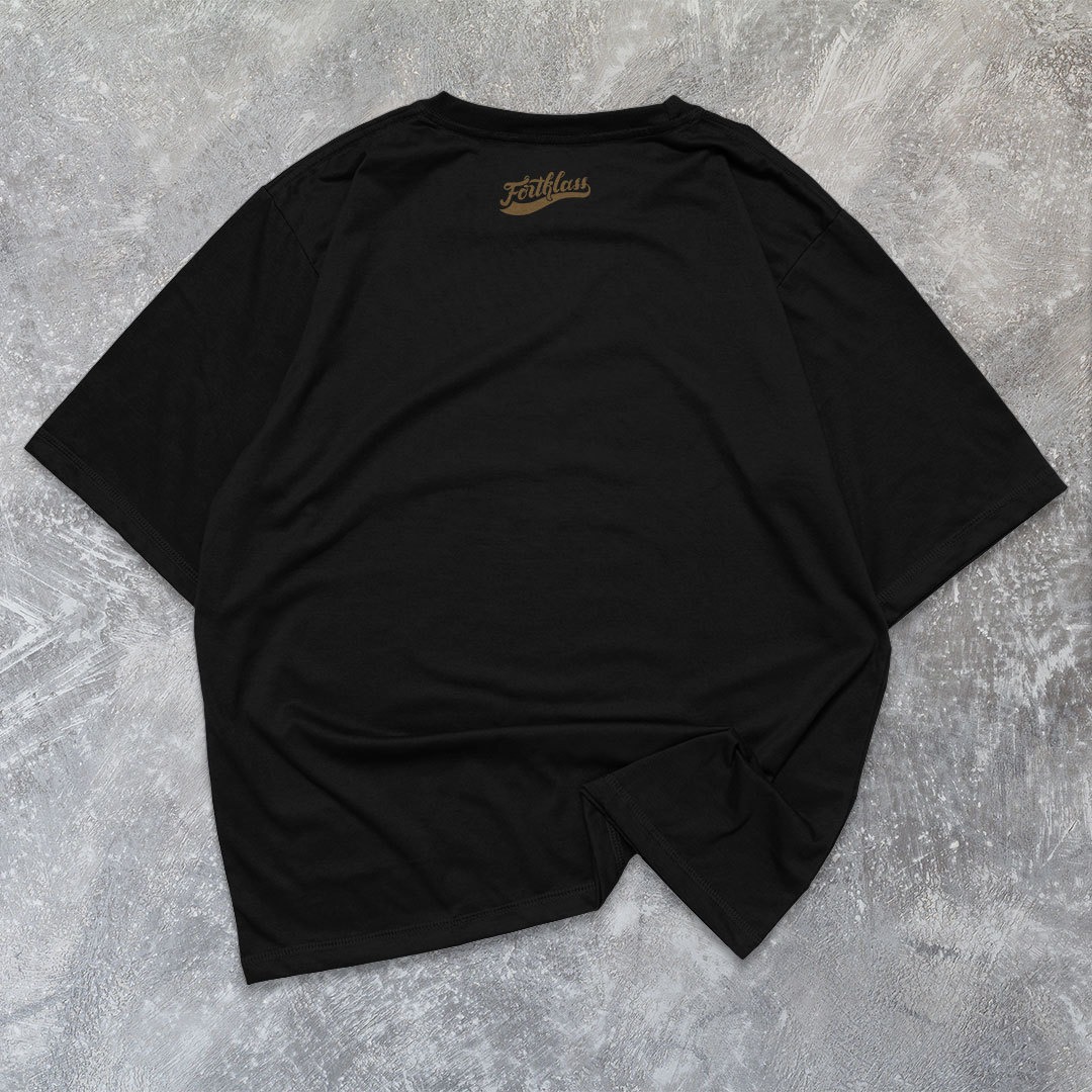 FortKlass Kaos Oversize FORTKLASS T-Shirt Cowok Premium Kaos Pria Lengan Pendek Jumbo