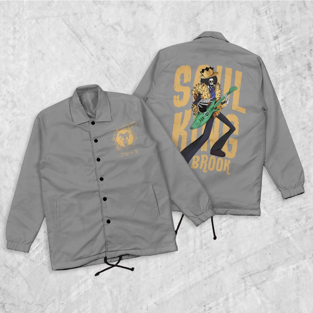 FortKlass BROOK Jaket Coach Pria Jaket Parasut Unisex