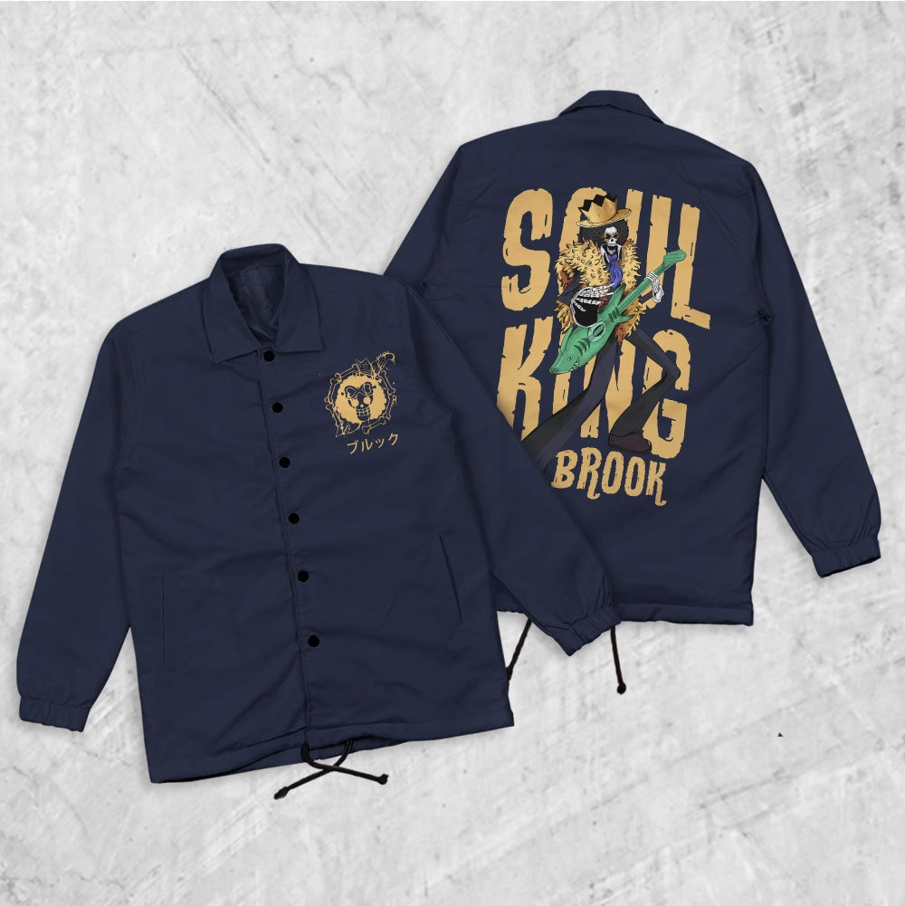 FortKlass BROOK Jaket Coach Pria Jaket Parasut Unisex