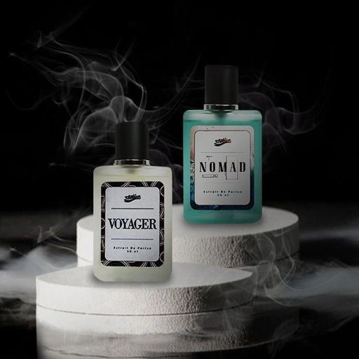 Image of FortKlass - Parfume Pria VOYAGER and NOMAD Extrait de Parfum Minyak Wangi Pria Wanita Tahan Lama Unisex