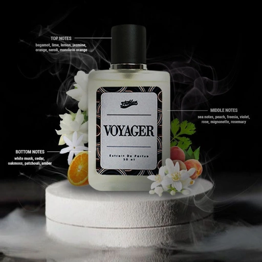Image of FortKlass - Parfume Pria VOYAGER and NOMAD Extrait de Parfum Minyak Wangi Pria Wanita Tahan Lama Unisex