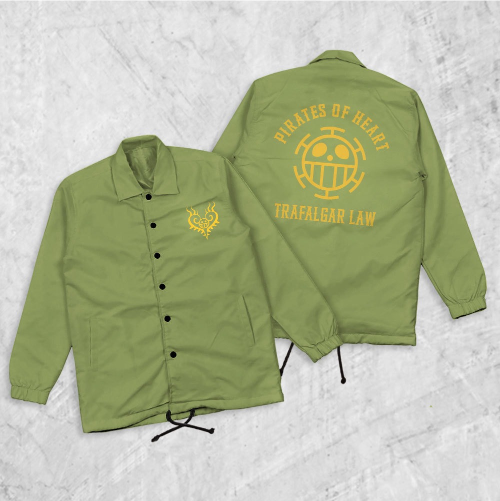 FortKlass TRAFALGAR Jaket Coach Pria Jaket Parasut Unisex